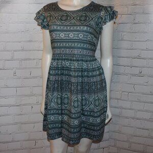 💠 Blue & White Dress – Girls 14/16 Plus